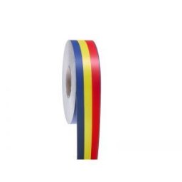 Rola tricolor 3 cm pentru aranjamente florale