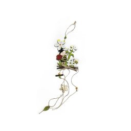 Ghirlanda lemn gargarita+floricele pentru decoratiuni florale