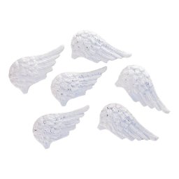 Figurine aripi inger pentru decoratiuni florale set 6 buc