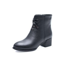 Botine Pass Collection pentru Femei Winter Boot Lth J8J830011_01N