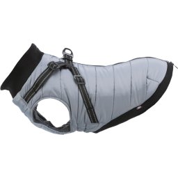 TRIXIE Pontis Haina cu ham pentru caini M 45 cm gri