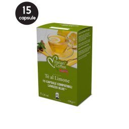 15 Capsule Italian Coffee Ceai de Lamaie – Compatibile Lavazza Blue