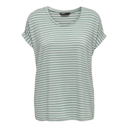 ONLY Tricou 'ONLMoster' verde jad / alb