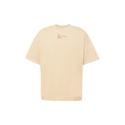 Karl Kani Tricou crem / bej închis