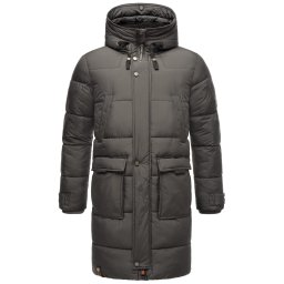 STONE HARBOUR Parka de iarnă 'Beviis' gri metalic