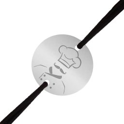 Martisor Bratara Inox Barbati Banut Argintiu Bucatar Chef