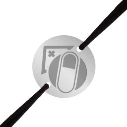 Martisor Bratara Inox Barbati Banut Argintiu Farmacist