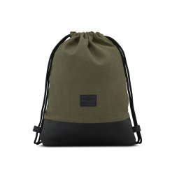 Johnny Urban Ghiozdan sac 'Luke' verde / negru
