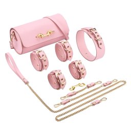 Kiotos BDSM Deluxe 5 Item Kit Pink