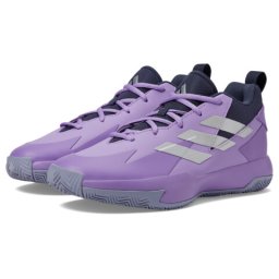 adidas Kids Cross Em Up Select (Big Kid) Violet FusionSilver MetallicShadow Navy
