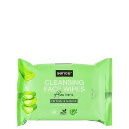 Sence Beauty Servetele demachiante 20 buc Aloe Vera