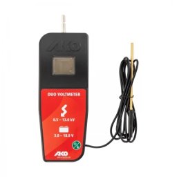 Tester digital pentru garduri electrice, acumulatori și baterii, 3-18 V, 500-13000 V