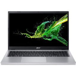 Laptop Acer Aspire 3 A315-24P, AMD Ryzen 5 7520U, 15.6 inch FHD, 8GB RAM, 512GB SSD, Free DOS, Argintiu (INT Keyboard)