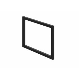 Set picioare pentru coloana mobilier Defra Modica 30, negru mat