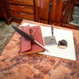 Set Caligrafie Deluxe si Agenda Desk