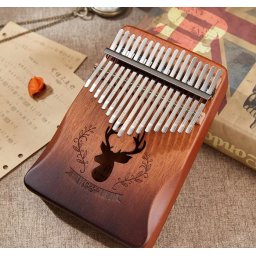 Kalimba Instrument muzical mini pian cu 17 note (18 cm x 13 cm)