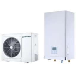 Pompa de caldura aer-apa split Leader LDR-UE-S-8M/ LDR-UI-S-8-10 - 8 kW monofazata, pentru incalzire/racire, cu booster electric 3 kW, clasa energetica A+++