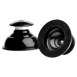 Master Series Plungers Extreme Suction Silicone Nipple Suckers Black