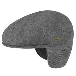 Basca Kangol Wool 504 Earlap Gri