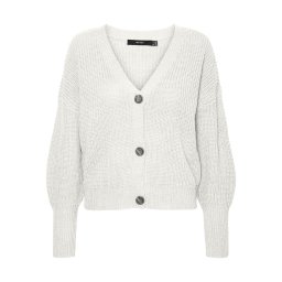 VERO MODA Geacă tricotată 'Lea' alb