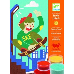 Atelier creativ cu nisip, Sporturi cu placa