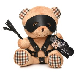 Master Series BDSM Teddy Bear Plush Tan