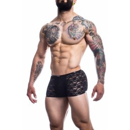 Cut4Men L4CE05 Trunk with Lace Black M