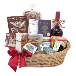 Cos cadou - Sarbatori in Familie, 10 produse naturale - ALIF312012