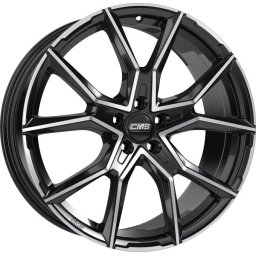 Janta aliaj CMS C33 negru diamant lucios 8x18 5x114.3 ET37 Toyota Camry 2020-2024 / Toyota RAV4 2016-2023