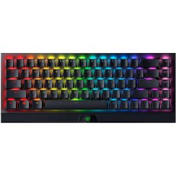 Tastatura mecanica Razer BlackWidow V3 Mini HyperSpeed, Editia Phantom, Switch-uri galbene, Layout US, Negru