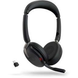 Casti cu microfon Jabra Evolve2 65 Flex USB-C MS, Bluetooth, Negru