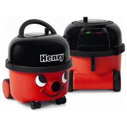 Aspirator Cu Cilindru Numatic Henry HVR200, Cu Sac Praf 9l, 620W, 8.5kg 72dB, Cablu 10m, Filtru HEPA Rosu/Negru