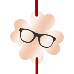 Martisor Bratara Inox Trifoi Rose Gold Ochelari Vedere