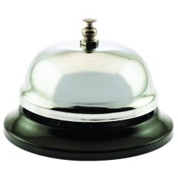 Clopotel receptie, D-85mm, Office Products - argintiu