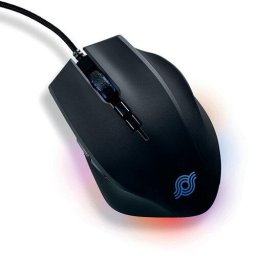 Mouse MediaRange kabelgebundene Gaming-Maus mit RGB-Effekt 5000dpi Negru