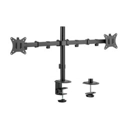 Equip Suport articulat de birou 17"-32", Capacitate 18 kg Negru