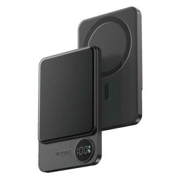 Baterie externa POWER BANK ULTRA SLIM 5000MAH WIRELESS FAST CHARGING