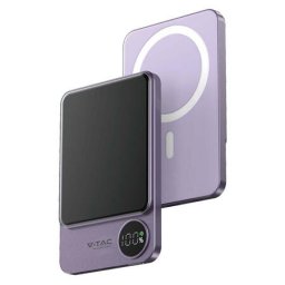 Baterie externa POWER BANK ULTRA SLIM 5000MAH WIRELESS FAST CHARGING