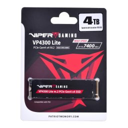 SSD Patriot Memory VP4300 Lite M.2 4 TB PCI Express 4.0 NVMe