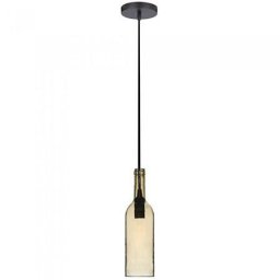 PENDUL TAVAN MODEL STICLA VIN CULOARE CHIHLIMBAR
