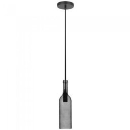 PENDUL TAVAN MODEL STICLA VIN CULOARE GRI DESCHIS