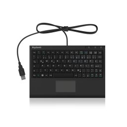 Tastatura cu fir Mini keyboard ACK-3410 (US) Negru