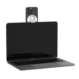 Suport activ universal telefon smartphone, montare stabila, culoare alb