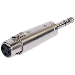 Accesorii Audio Hi-Fi ADAPTOR XLR MAMA - JACK 6.35 TATA STEREO METAL