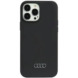 Husa Audi Silicone Case iPhone 13 Pro Max 6.7" black/black hardcase AU-LSRIP13PM-Q3/D1-BK