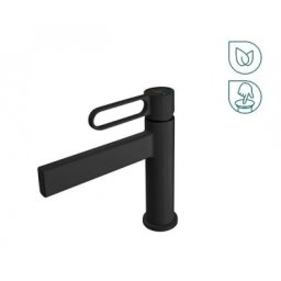 Baterie lavoar FDesign Zaffiro negru mat