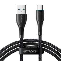 Starry series SA32-AC6 100W USB-A / USB-C cable 1m - black