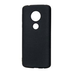 Husa Lemontti Silicon Silky Negru pentru Motorola Moto G6 Play / Moto E5