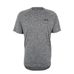 UNDER ARMOUR Tricou funcțional 'Tech 2.0' gri amestecat / negru
