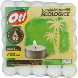 Lumanari Pastila Eco 100 Buc Oti